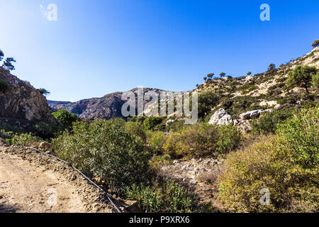 Agiofarango canyon, a sud di Creta, Grecia Foto Stock