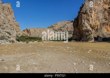 Agiofarango canyon, a sud di Creta, Grecia Foto Stock
