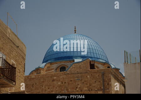 Moschea in acri, Akko, Israele Foto Stock