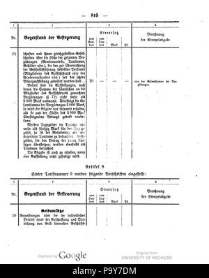 482 Deutsches Reichsgesetzblatt 1918 096 0819 Foto Stock