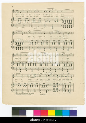 584 Non essere cross - Sei nicht bös (NYPL ADE-454133-1701957) Foto Stock