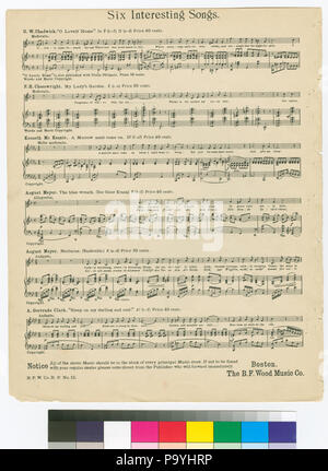 584 Non essere cross - Sei nicht bös (NYPL ADE-454133-1701961) Foto Stock