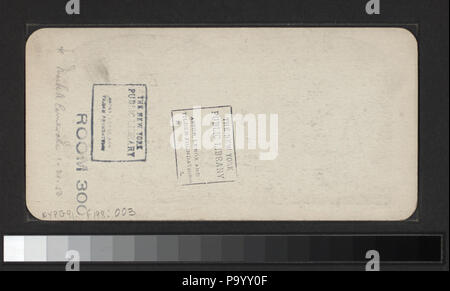 315 La City Hall e la statua di Nathan Hale, New York City (NYPL B11708052-G91F198 003B) Foto Stock