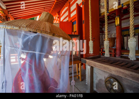 Kumano Kodo percorso del pellegrinaggio. Kumano Nachi Taisha Grand Santuario. Nachisan. Percorso Nakahechi. Wakayama Prefettura. UNESCO - Sito Patrimonio dell'umanità. Giappone Foto Stock