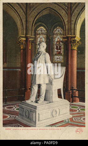 690 Garfield statua, Garfield Memorial (BNI 5240) Foto Stock