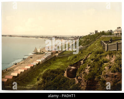 598 East Cliff, Felixstowe, Inghilterra-LCCN2002696743 Foto Stock