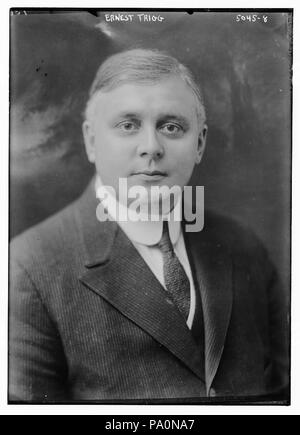 . Inglese: Ernest Thomas Trigg (1877-1957) ritratto . circa 1915 625 Ernest Thomas Trigg (1877-1957) ritratto Foto Stock