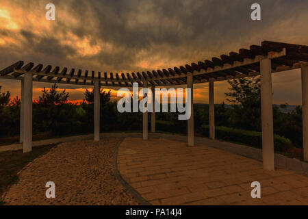 Taiyuan, Taiyuan, Cina. Il 20 luglio, 2018. Taiyuan, CINA-Scenario di Gengyang giardino ecologico di Taiyuan, Cina del nord della provincia di Shanxi. Credito: SIPA Asia/ZUMA filo/Alamy Live News Foto Stock