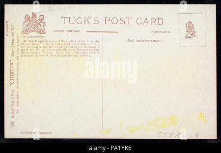 713 Glasgow Subway Station St. Enoch Square (BNI 442867) Foto Stock