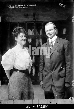 133 Annette Kellerman e C.M. Daniels. 1907. ggbain.00678 Foto Stock