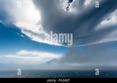 Atlasov Island, isole Curili Foto Stock