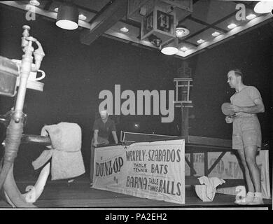262 36601 SLNSW Dunlop Rubber table tennis championship Stadium Foto Stock