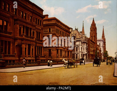 646 Fifth Avenue a Fifty-First Street, New York City, 1900 Foto Stock