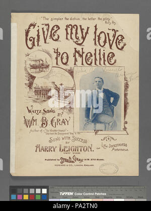 713 dare il mio amore a Nellie (NYPL ADE-454164-1166579) Foto Stock
