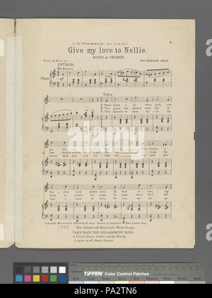 713 dare il mio amore a Nellie (NYPL ADE-454164-1703349) Foto Stock