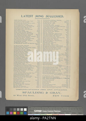 713 dare il mio amore a Nellie (NYPL ADE-454165-1703366) Foto Stock