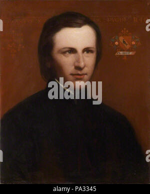 Artista sconosciuto, olio su tela, circa 1840 168 Augustus Welby Northmore Pugin da NPG Foto Stock