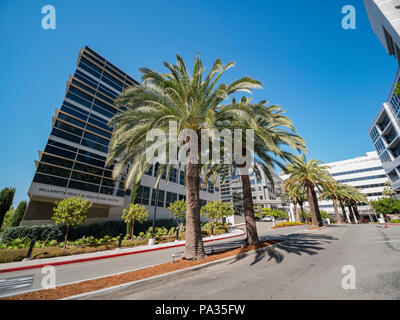 Los Angels, giu 9: Costruzione del LAC USC Medical Center su giu 9, 2018 a Los Angeles in California Foto Stock
