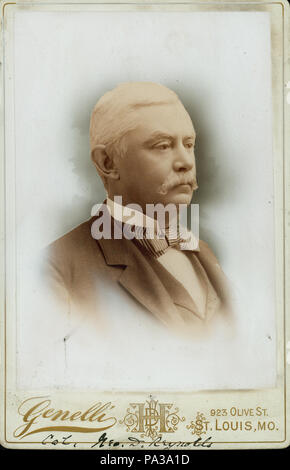 703 George D. Reynolds, tenente colonnello, 6 U.S. Cavalleria, artiglieria pesante Foto Stock