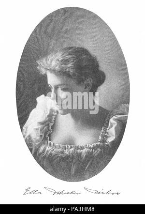 616 Ella Wheeler Wilcox, Custer, 1896, frontespizio Foto Stock