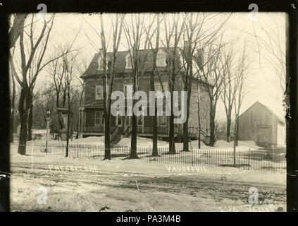 206 Presbytère de la paroisse de Vaudreuil BAnQ P748S1P2125 Foto Stock