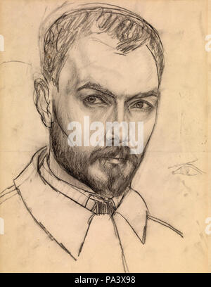 Petrov-Vodkin Kuzma - Ritratto Di Auto 1 Foto Stock
