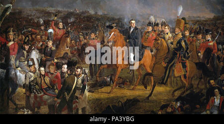 Pieneman Jan Willem - De scoria Bij Waterloo Foto Stock