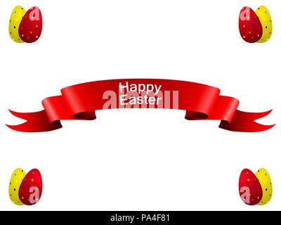 Cartolina Buona Pasqua Illustrazione Vettoriale