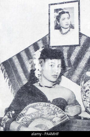 62 Dhalia 1 pellicola varia Jan 1956 p7 Foto Stock