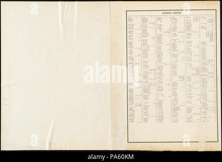 166 Atlante della città di Boston Boston corretto e Roxbury - (indice di strada verso) (19699721590) Foto Stock