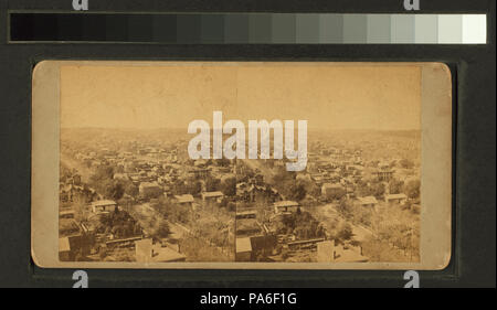 205 vista panoramica di Des Moines, Iowa (NYPL B11707470-G90F192 005F) Foto Stock