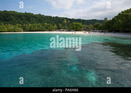 Spiaggia Champagne, Vanuatu Foto Stock