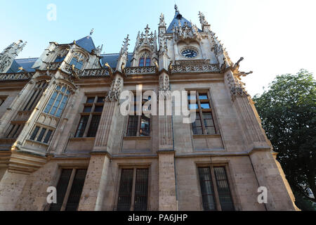 Palazzo di giustizia di Rouen, la capitale della regione Alta Normandia , Francia. Foto Stock