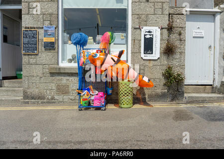 Mousehole Cornwll, REGNO UNITO Foto Stock