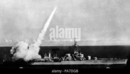 153 Lancio Terrier navata Garibaldi Foto Stock