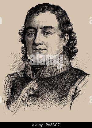 Il barone Dominique Jean Larrey (1766-1842). Museo: Collezione privata. Foto Stock