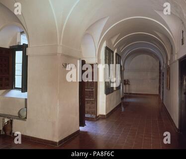 GALERIA DEL CLAUSTRO. Posizione: Convento de las CARMELITAS, TOLEDO, Spagna. Foto Stock