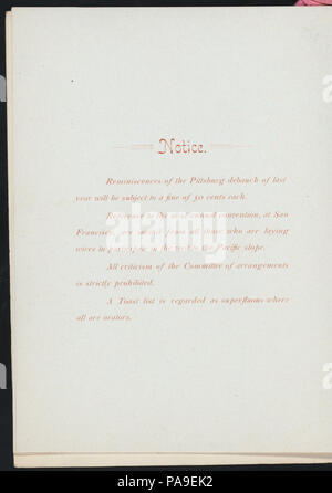 570 LA CENA PER LA VISITA DEI MEMBRI DEL CONSIGLIO DIRETTIVO DELLA LEGA INTERNAZIONALE DI PREMERE CLUB (detenute da NEW YORK premere il tasto (a) "HOTEL MARLBOROUGH, NEW YORK" (Hotel) (NYPL ADE-270018-4000001715) Foto Stock