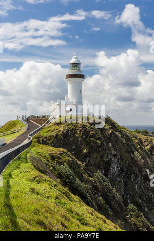 Faro di Cape Byron, Byron Bay, NSW, Australia Foto Stock