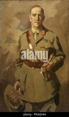 158 Il tenente generale Sir Harry Chauvel Foto Stock