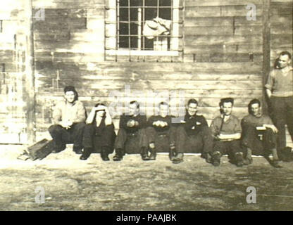 207 prigionieri di guerra a Stalag XVIII-D (2) Foto Stock