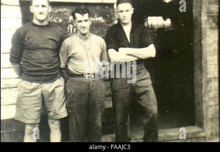 207 prigionieri di guerra a Stalag XVIII-D Foto Stock