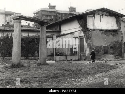 52 Cinisello Balsamo, Villa Pecchio Orsini Protti (resti) 03 Foto Stock