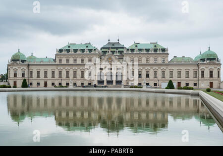 BELVEDERE SUPERIORE PALACE (1721-1723) a Vienna AUSTRIA Foto Stock