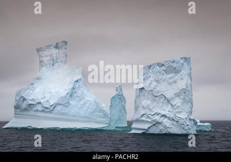 Suono cristallino antartide Foto Stock