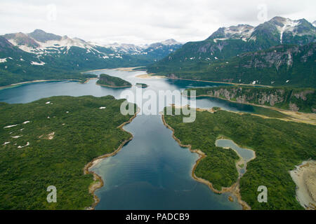 Geographic Harbour, Alaska, STATI UNITI D'AMERICA Foto Stock