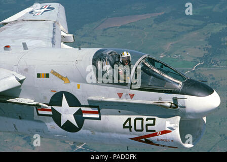 Navy Fighter Aircraft Foto Stock