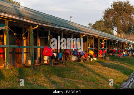 Il stabels a Fort Erie racetrack in Fort Erie, Ontario, Canada. Foto Stock