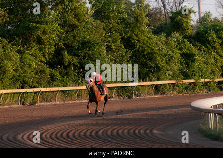 Fort Erie Race Track mattina presto Foto Stock