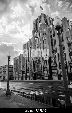 Niagara Mohawk edificio Foto Stock